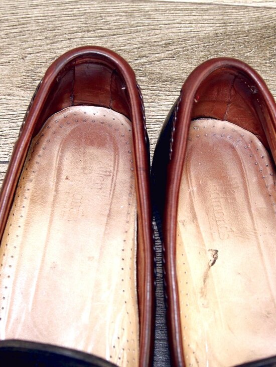Allen Edmonds WOODSTOCK Loafer 11.5 B Narrow Black/Brown * add $15 new Trees main image 5